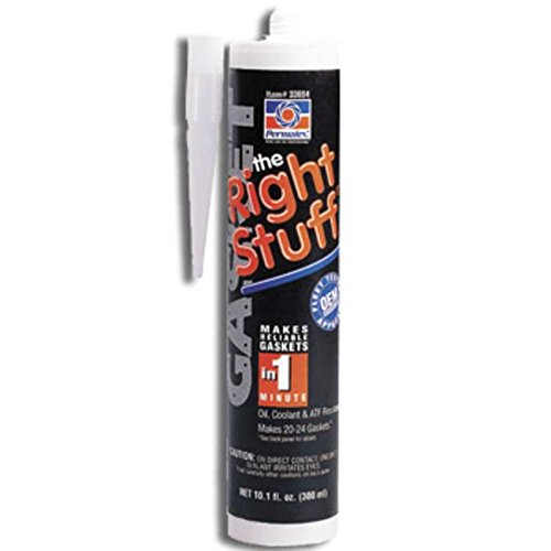 The Right Stuff Instant Rubber Gasket Maker, 10.1 fl oz. Cartridge Y Automotive