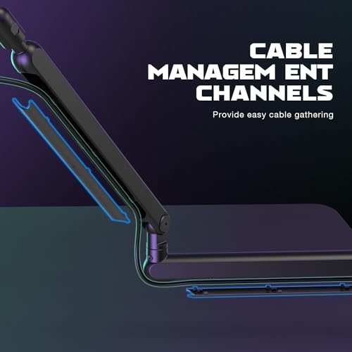 Fifine ABCD2306BM88 Microphone Boom Arm, Low Profile Adjustable Stick Microphone Arm Stand thumb #7