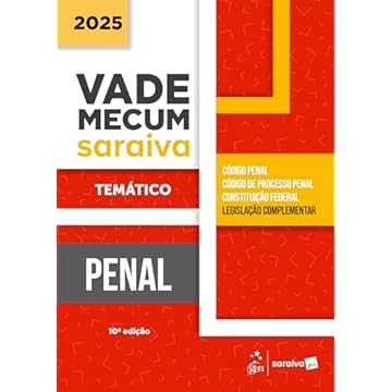 Capa do livro Vade Mecum Penal - Temático - 10ª Edição 2025