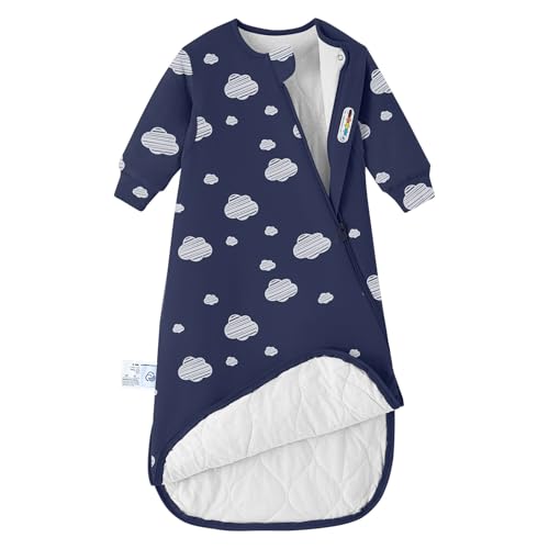 Image of kaiya baby Unisex Sleeping Bag for Babies and Toddlers 2.5 Tog Sleep Sack, Long Sleeve Sleep Sack, Wearable Blanket Baby