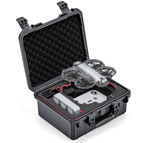 Valise étanche DJI Neo 2 rigide pour transporter le kit Fly More en randonnée et voyage