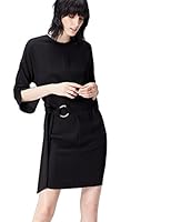 Algopix Similar Product 13 - find Womens Belted Shift Black 10