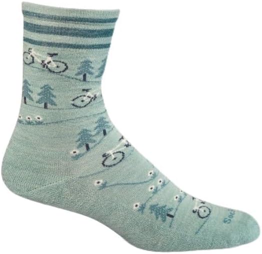 Sockwell Women's Free Ride Crew Sock, Air - M/L
