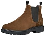 Geox Męskie buty U SPHERICA EC7 Ankle Boot, Brown Cotto, 41,5 EU, Brązowa bawełna, 41.5 EU