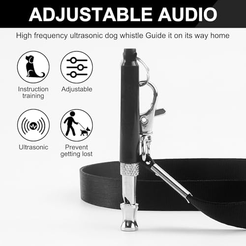 image for YENOVO Dog Whistle, 2 Packs Dog Training Whistle, Dog Whistle to Stop 