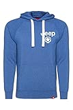 Jeep Star Sportiqe Olsen Tri-Blend Fleece Pullover Hoodie (XXL) Blue