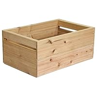 Amazon.co.jp: WOODPRO ベジタブルボックス 高さ200mm 無塗装