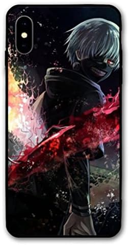 RNGEDG Case for Apple iPhone 7 / iPhone 8 / iPhone 7 Plus/iPhone 8 Plus/iphoneX, Tokyo Ghoul Manga Anime Comic New TPU Cover (9, iphonex/xs)