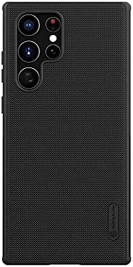 Nillkin Cover designed for Samsung Galaxy S22 series S22 Ultra Case Super Frosted Shield Hard Phone Cover(S22 Ultra, Black), NIL-SF-S22ULT-BLK