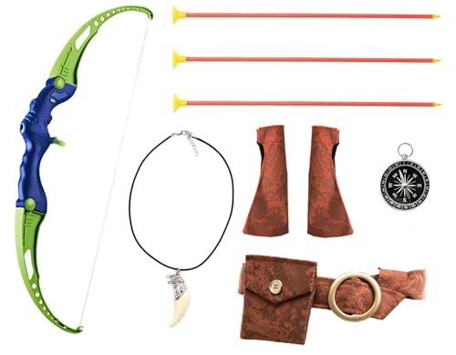 Disfraz de arquero medieval para niños 11-12 años miniatura 3