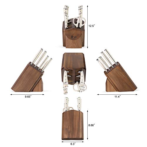 Cangshan H1 Series 1026153 German Steel Forged 10-Piece Knife Block Set #TOP2