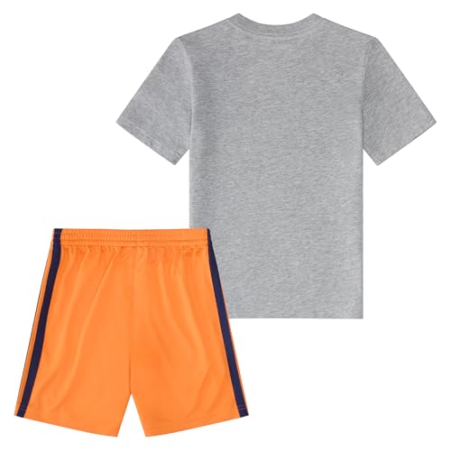 Image of adidas boys 2-Piece Graphic Tee and Short Set