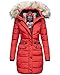 Produktbild Navahoo Damen Winter Jacke Mantel Parka warm gefütterte Winterjacke B383 [B383-Paula-Rot-Gr.XXL]