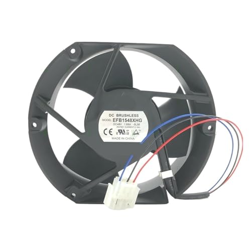 Ventilateur de refroidissement 17CM EFB1548XHG 48V pour éliminer la chaleur 1,65A