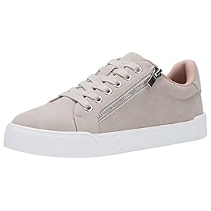 Jeossy Women’s 8017 Flat Low Top Casual Fashion Sneakers Cap Toe Shoes with Zipper