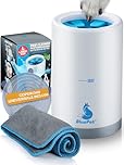 BluePet Pulisci Zampe Cane, Lava Zampe per Cani, Pulitore Zampe, Detergente Delicato Zampa, Lavazampe, Dog Paw Cleaner, Pulizia Efficace, Lavaggio Accurato, Pulire Zampe, Spazzola per Cani, Taglia L