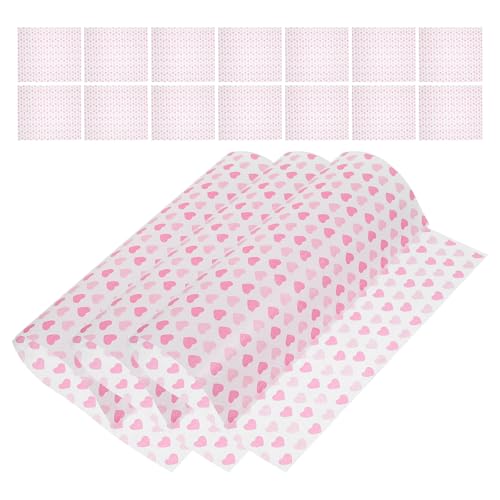 SHERCHPRY 50pièces Papier Sulfurisé pour Charcuterie Sandwichs et Bonbons Imperméable et Résistant aux Graisses