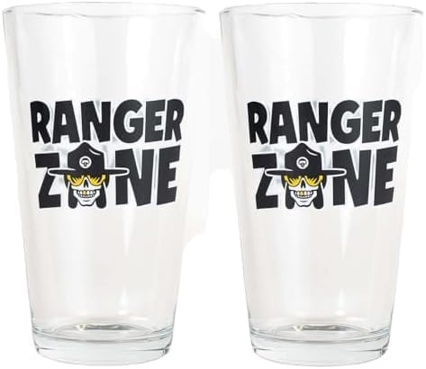 New Belgium Voodoo Ranger Pint Glass Set of 2