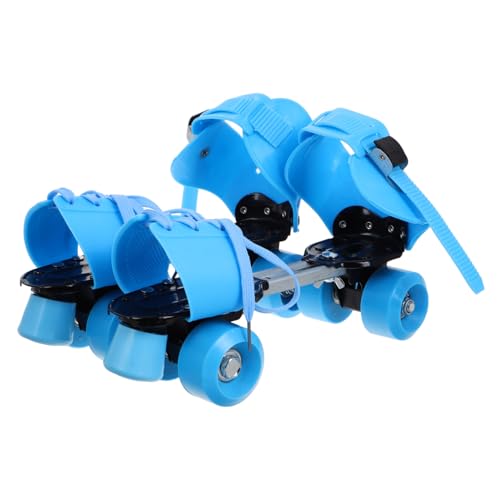 HONMEET Adjustable Roller Skates for Comfortable Double Row Skating Shoes Suitable for Ages for Beginners of Easy to Use Inline Skates