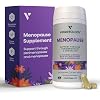 VEGETOLOGY Vegan Menopause Supplements (60 Capsules) Perimenopause and Menopause Vitamins Women's Supplements Perimenopause Supplements for Women Food Supplement Menopause Support