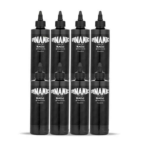 Dynamic Color Co - BLKout Tattoo Ink, for Blackout Tattoos,