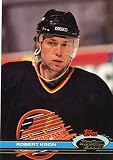 1991-92 Stadium Club Hockey #240 Robert Kron Vancouver Canucks
