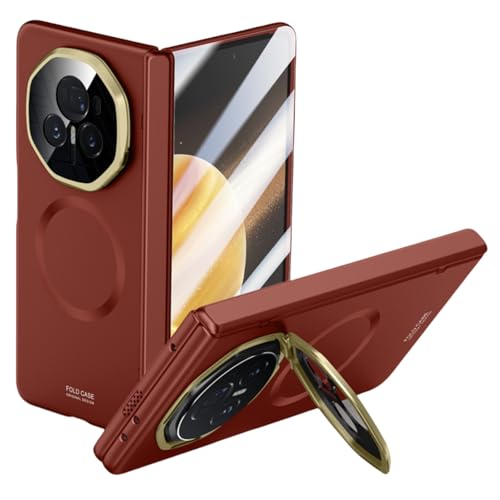 HONOR Magic V3�p�P�[�X�A�Ռ��◎���ɋ����A�����Y�ƃq���W�̕ی�A�����X�N���[���v���e�N�^�[�ƃX�^���h (Magic V3�p,�Ԃ�)