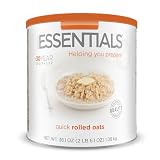 Emergency Essentials Quick Oats #10 Can|Bulk Instant Oatmeal for Long Term Storage|24 Servings,Survival Pantry Supply, Shelf Stable Up to 30 Years