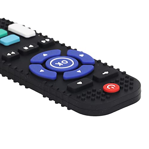 Brinquedo de Dentição de Controle de Tv, Número de Silicone Aprendendo Brinquedo de Dentição de Cont