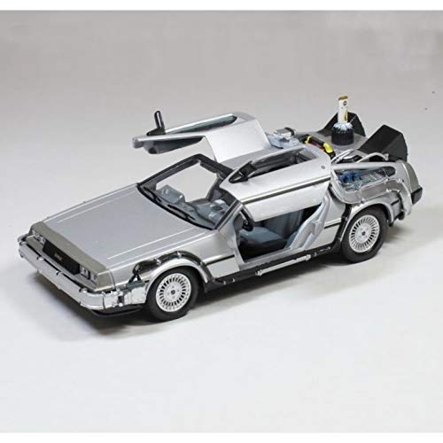OPO 10 - Flying Delorean car (with Flying Wheels) from The Movie Back to The Future II Scale 1:24-22441FV