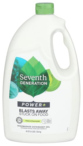 Product Image of the Seventh Generation Ultra Power Plus Auto Dish Gel, Fresh Citrus Scent, 65 Ounce