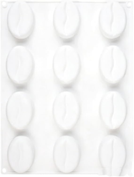 Double Side Silicone Dessert Molds For Detailed Chocolate Bean And Cake Decors