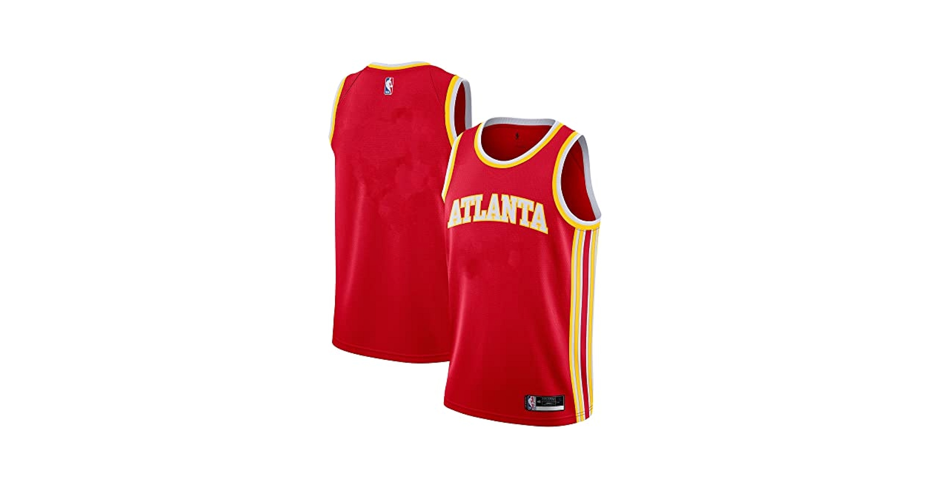 Amazon.com: Atlanta Hawks Blank Youth 8-20 Red Yellow Icon