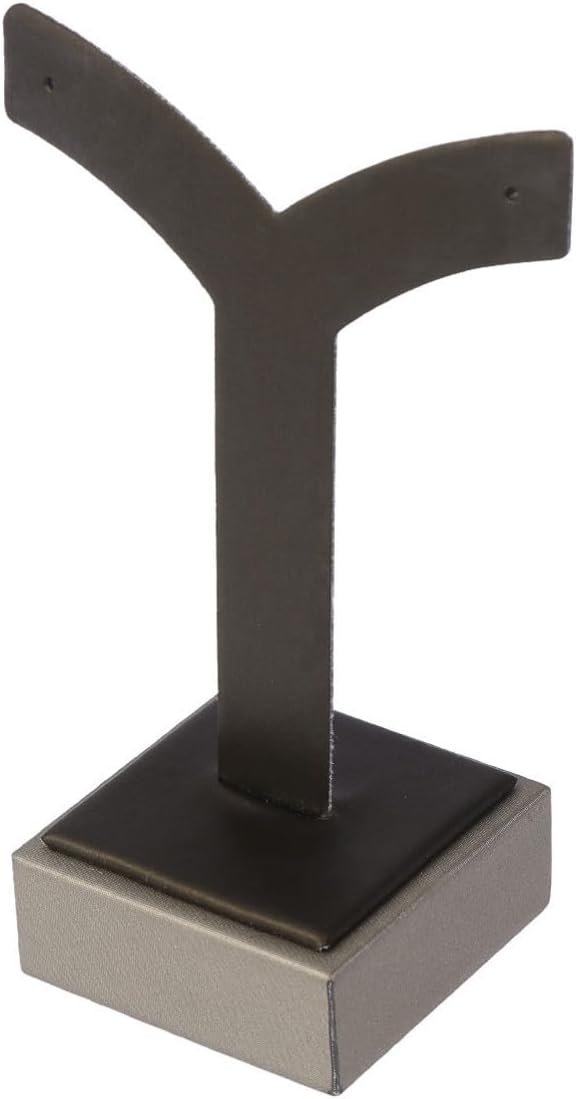 Toddmomy Creative PU Jewelry Storage Rack for Desktop Earring Display Stand