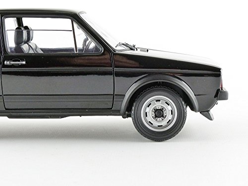 Volkswagen 1976 Golf Gti Black 1/18 By Norev 188487 #TOP4