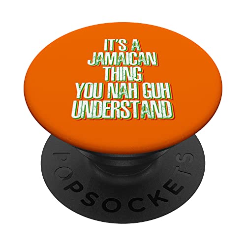Giamaicano Cosa - Tu Nah Guh Capisci - Jamaican Heritage PopSockets PopGrip Intercambiabile