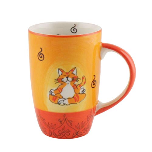 Mila Keramik-Designbecher, Oommh Katze | MI-95038 | 4045303950382