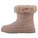 WHITE MOUNTAIN Girls INCHER Fashion Boot, Blush/Fabric, 5 Big Kid