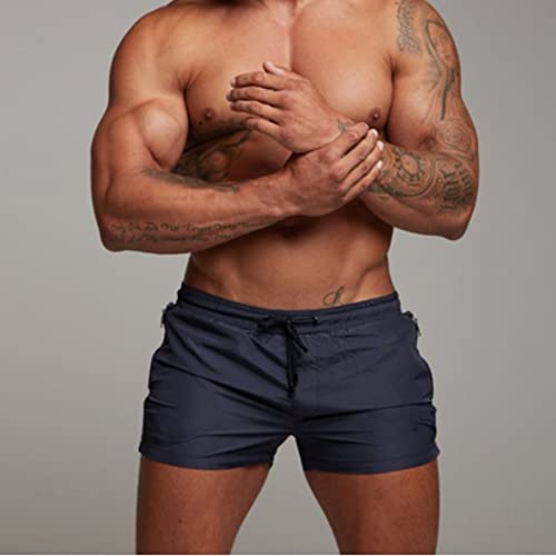 Dxmrwj Mens Swimsuit Men Swimming Shorts Shorts Sports Suits Surf Board Shorts Men Swim Trunks (Color : A, Size : 2Xlcode) #TOP1