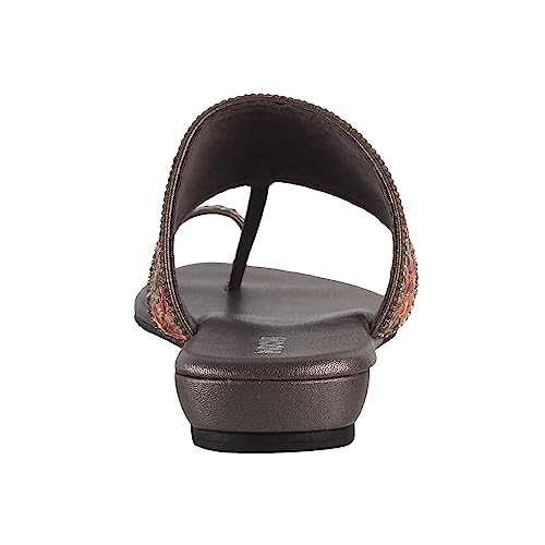 Mochi Women Ethnicwear Flat Chappal - Image 4