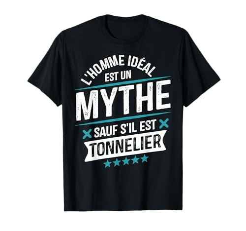 Tonnelier Cadeau départ métier drôle T-Shirt