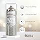 JENOLITE Glitzerspray Farbe | Silberglitzer in klarem Versiegelungslack | 400ml | Klarlack mit feinem Glitzer | Mehrflächenanwendung | Ideal für Bilderrahmen, Spiegel, Ornamente & Bastelprojekte
