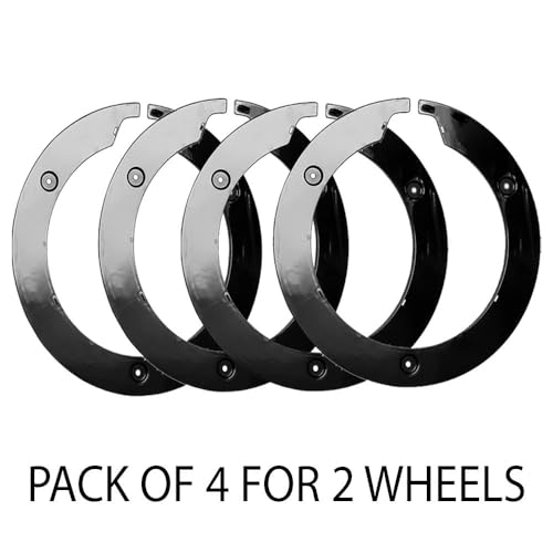 Image of Vagary Bike Wheel Cover for 17 inch Wheel for TVS Raider 125 (Black)