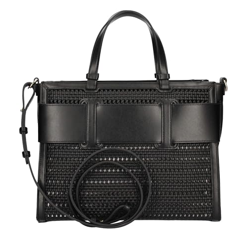 Bolsa tote grande de malla para mujer Armani Exchange miniatura 4