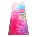 YOGA DESIGN LAB The Commuter Yoga MAT Lightweight, Foldable, Eco Luxury Mat/Towel | Ideal for Hot Yoga, Bikram, Pilates, Barre, Sweat | 1.5mm Thick | Includes Carrying Strap! (Tribeca Sand)