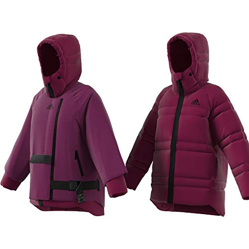 Chaqueta doble para mujer adidas C.r. abrigo urbano para mañanas frías de invierno