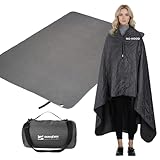 DUKUSEEK Waterproof Stadium Blanket (NO Hood), Outdoor...