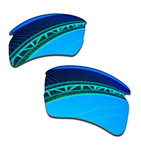 Image of 1.5MM Polarized Replacement Lenses for Oakley Flak 2.0 XL OO9188 59mm Sunglasses, Anti-Scratch | Perfectly Fit
