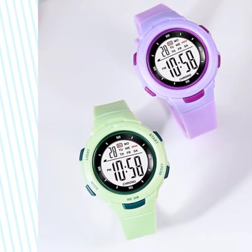 Image of ON TIME OCTUS Digital Watch for Kids Unisex Multi-Functional Waterproof Sports Watch for Boys and Girls Between 4 to 13 Years of Age