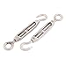 Aexit Wire Strainer Fall Protection Tensioner Hook Eye Turnbuckle Restraint Ropes & Lanyards M4 2pcs